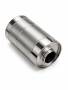 Universal Edelstahl Schalldämpfer - 76mm - 175x300mm