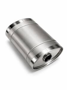 Universal Edelstahl Schalldämpfer - 54mm -...