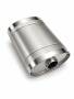 Universal Edelstahl Schalldämpfer - 54mm - 250x125x345mm