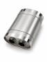 Universal Edelstahl Schalldämpfer - 54mm - 220x125x300mm