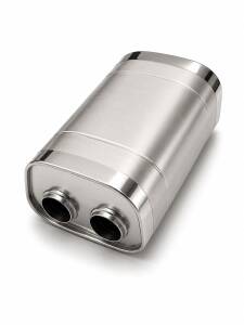 Universal Edelstahl Schalldämpfer - 63,5mm -...