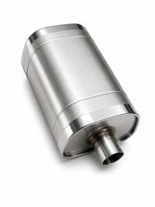 Universal Edelstahl Schalldämpfer - 63,5mm -...