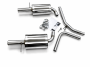 Duplex Edelstahl Endschalldämpfer AUDI A6 4F