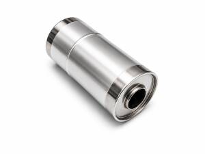 Universal Edelstahl Schalldämpfer - 54mm - 125x300mm