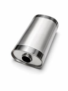 Universal Edelstahl Schalldämpfer - 54mm -...