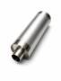 Universal Edelstahl Schalldämpfer - 63,5mm - 130x400mm