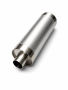 Universal Edelstahl Schalldämpfer - 63,5mm - 130x400mm