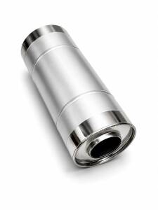 Universal Edelstahl Schalldämpfer - 60mm - 125x400mm