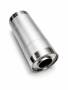 Universal Edelstahl Schalldämpfer - 60mm - 125x400mm