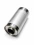 Universal Edelstahl Schalldämpfer - 63,5mm - 125x250mm