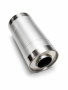 Universal Edelstahl Schalldämpfer - 63,5mm - 125x250mm