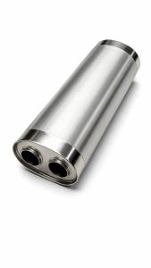 Universal Edelstahl Schalldämpfer - 60mm -...