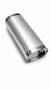 Universal Edelstahl Schalldämpfer - 60mm - 200x150x600mm