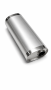 Universal Edelstahl Schalldämpfer - 60mm - 200x150x600mm
