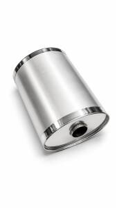 Universal Edelstahl Schalldämpfer - 63,5mm -...