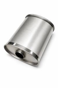 Universal Edelstahl Schalldämpfer - 63,5mm -...