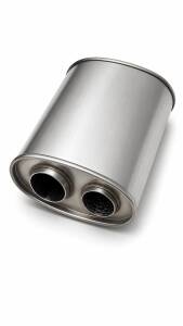 Universal Edelstahl Schalldämpfer - 76mm/60mm -...