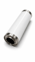Universal Edelstahl Schalldämpfer - 85mm - 150x410mm