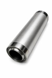 Universal Edelstahl Schalldämpfer - 76mm - 125x400mm