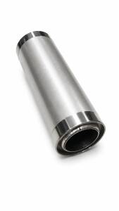 Universal Edelstahl Schalldämpfer - 76mm - 125x300mm