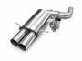 Edelstahl Endschalldämpfer BMW 5er Limo Typ E60 - 2x90mm