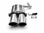 Edelstahl Endschalldämpfer MERCEDES BENZ C-Klasse Typ W202