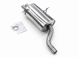 Edelstahl Endschalldämpfer BMW 3er Typ E46 Bj. 04/1998-09/2000 Motor: 320i,323i,328
