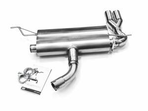 Duplex Auspuff Seat Leon 1P 76mm Edelstahl