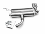 Duplex Auspuff Seat Leon 1P 76mm Edelstahl