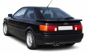 Edelstahl Komplettanlage - Audi 80, 90 & Coupé Typ 89