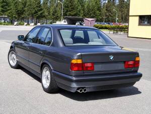 Chromstahl Komplettanlage - BMW E34 525i - 535i