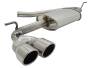 Novus Edelstahl Sportauspuff - Seat Leon 5F / VW Golf 7