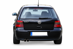 Edelstahl Komplettanlage - VW - Golf IV Turbo