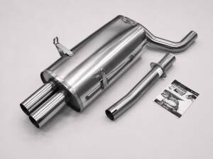 Edelstahl Endschalldämpfer BMW 3er E36 - Motor...