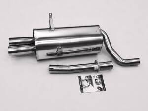 Edelstahl Endschalldämpfer BMW 3er E36 - Motor 320i,323i