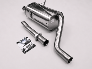 Edelstahl Endschalldämpfer BMW 3er E36 - Motor 320i,323i