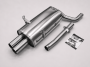 Edelstahl Endschalldämpfer BMW 3er E36 - Motor 320i,323i