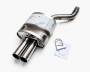 Edelstahl Endschalldämpfer BMW 5er Limo Typ E60 - 2x80mm