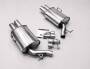 DUPLEX Edelstahl Endschalldämpfer BMW 7er Typ E38 - 2x90mm