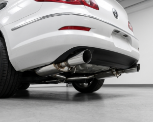 Duplex Sportschalldämpfer VW Passat CC Coupé 4-Motion Typ 3CC Baujahr 06/08- Motor 3.6 V6 Endrohr: 1x100mm