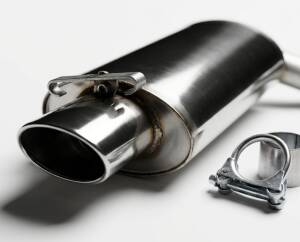 Edelstahl Sportschalldämpfer MERCEDES BENZ SLK Roadster Typ R170 Baujahr 09/96- Motor 200,200K,230K