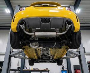 Duplex Edelstahl Sportschalldämpfer FIAT 500 Abarth Typ 312 - 2x100mm