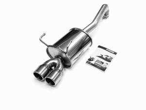 Supersport Sportauspuff Fiat 500 312 2x76mm Edelstahl