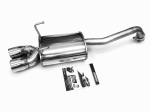Supersport Sportauspuff Fiat 500 312 2x76mm Edelstahl