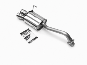 Supersport Sportauspuff Fiat 500 312 2x76mm Edelstahl