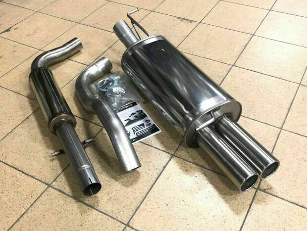 Poweranlage Edelstahl VW Golf (IV) Limo Typ 1J