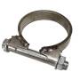 Edelstahl Auspuffschelle "Ring" für 67mm Rohr (Materialstärke 2mm)