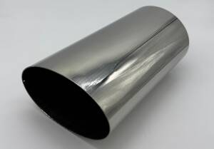 Supersport Powerendrohr 92x157mm Edelstahl links