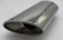 Supersport Powerendrohr 92x157mm Edelstahl rechts