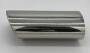 Supersport Powerendrohr 92x157mm Edelstahl rechts